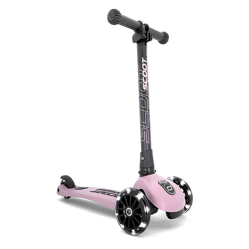 Scoot & Ride Highwaykick 3 LED - rose