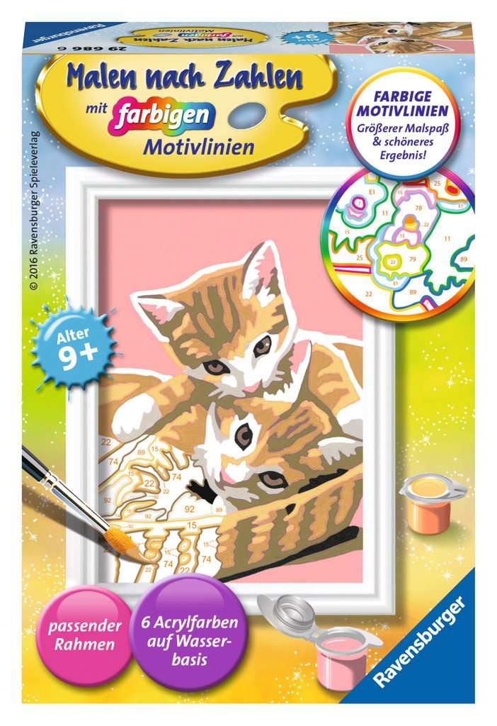 Ravensburger Malen nach Zahlen - Katzenbabys