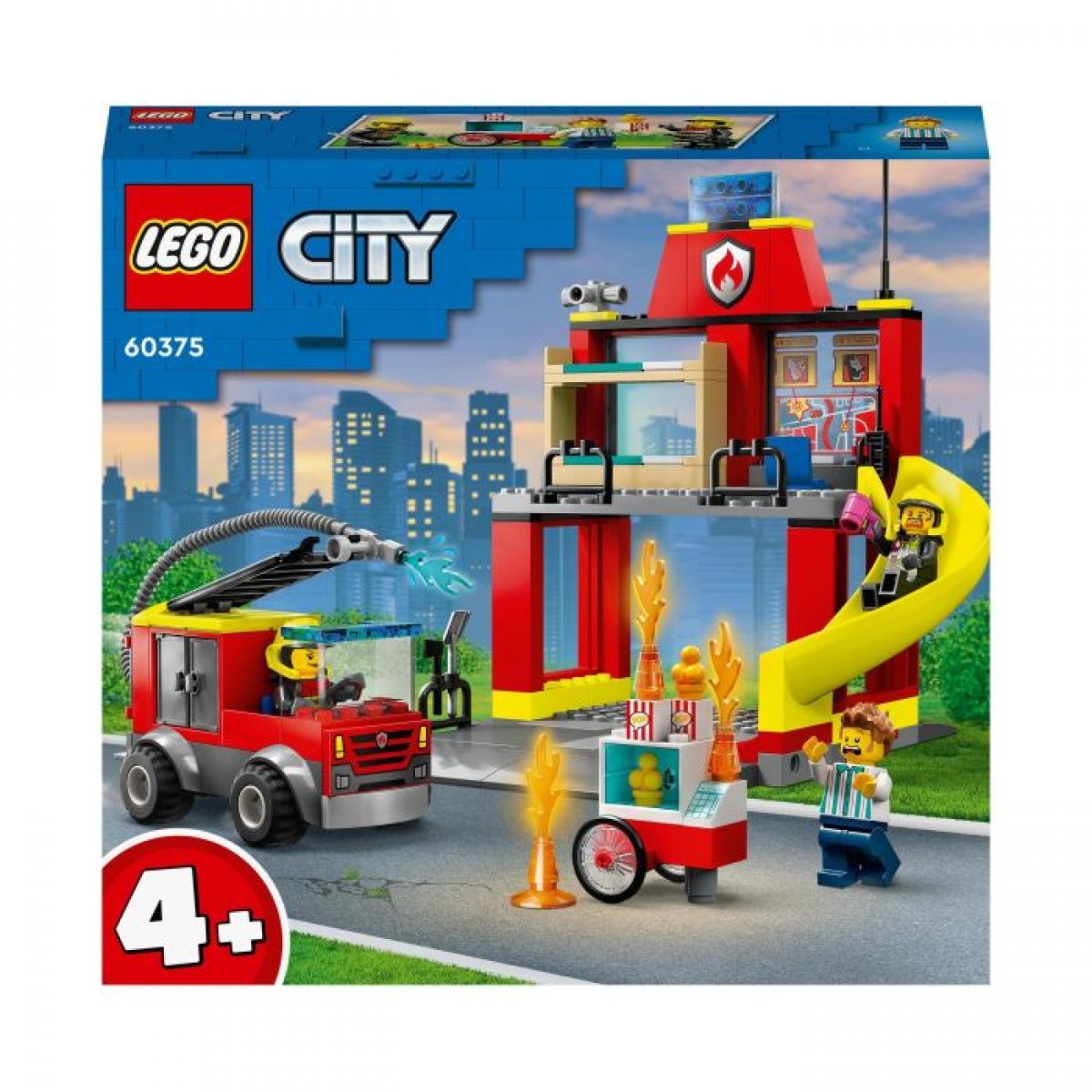 LEGO 60375 - City Feuerwehrstation und Löschauto