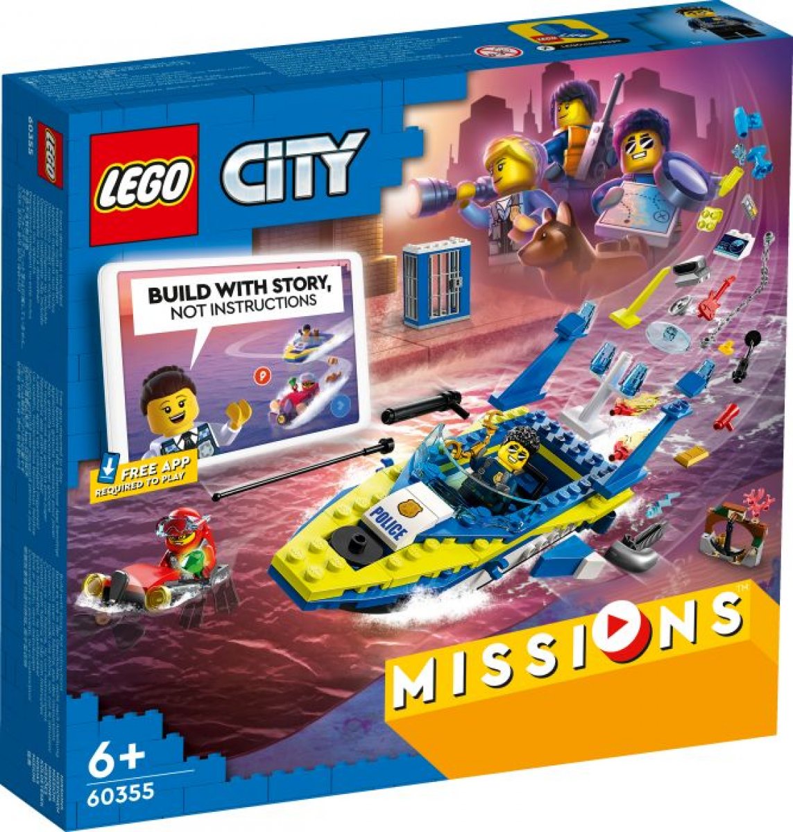 LEGO 60355 - City Detektivmissionen der Wasserpolizei