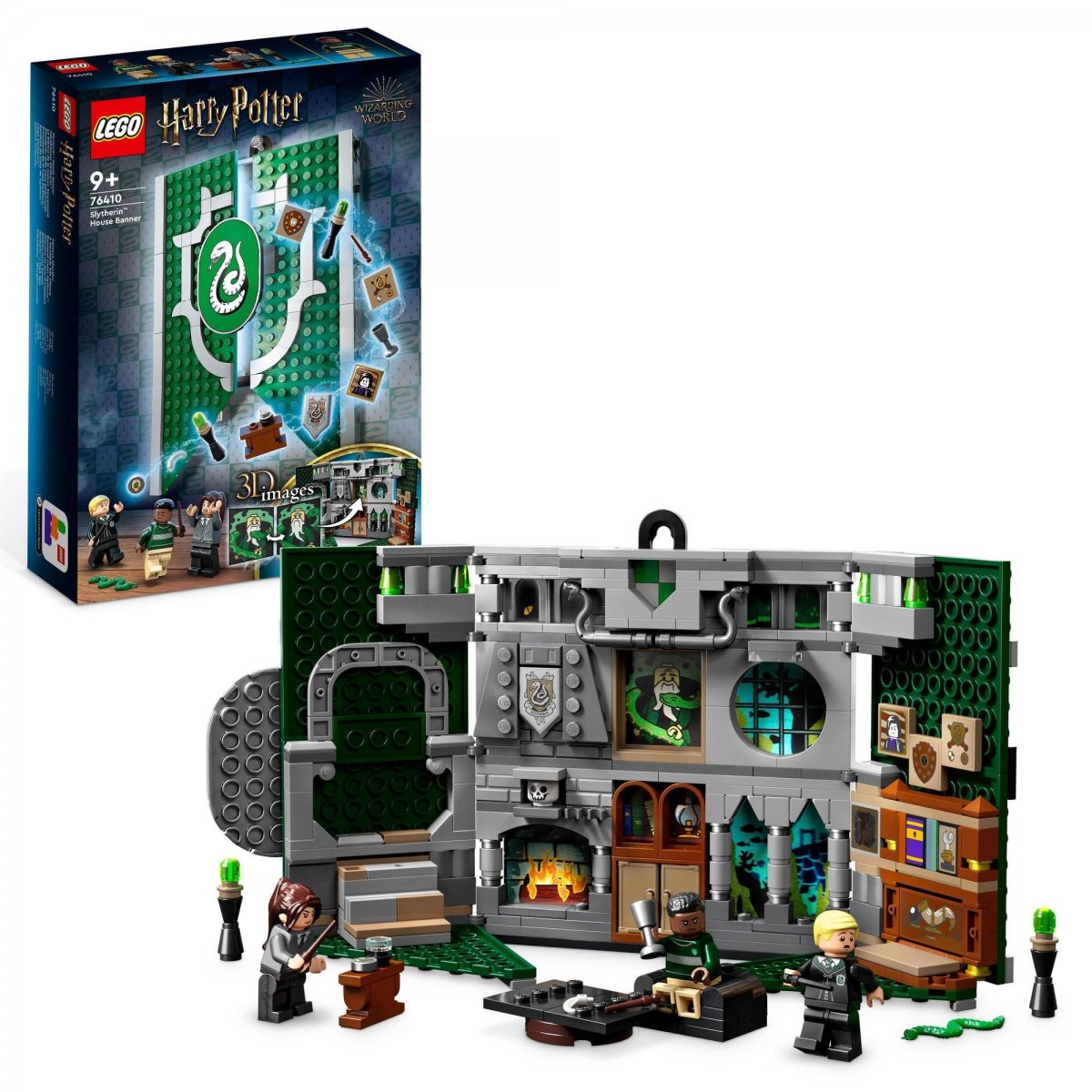 LEGO 76410 - Harry Potter Hausbanner Slytherin