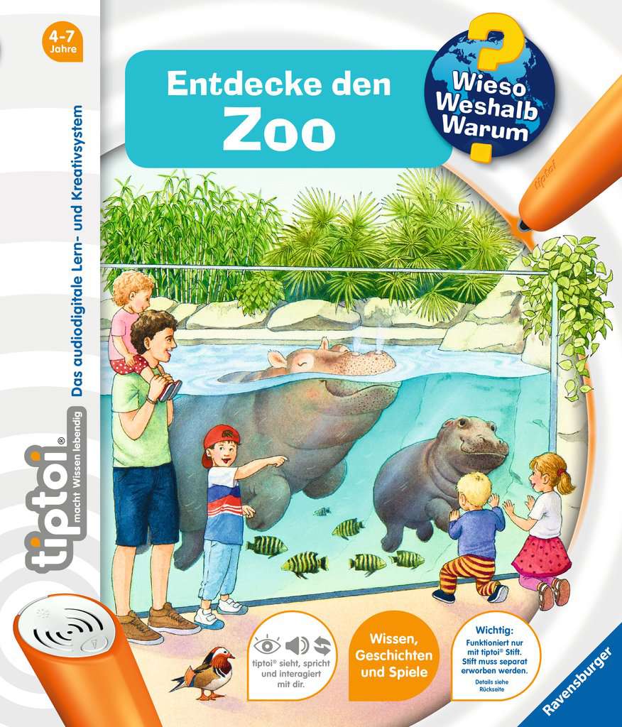 Ravensburger TipToi - Entdecke den Zoo