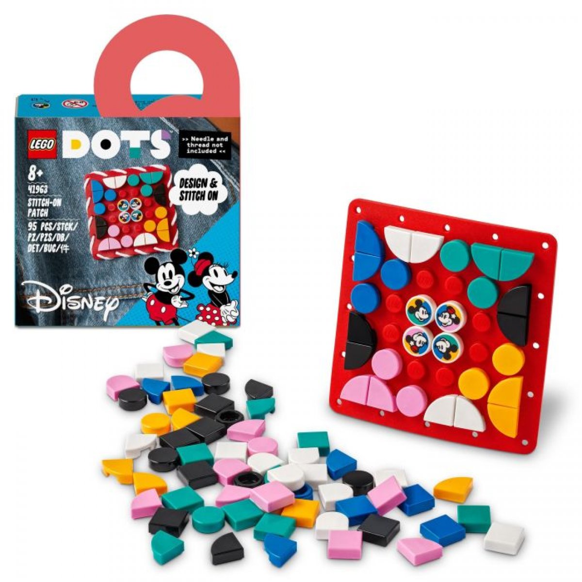 LEGO 41963 - DOTs Micky und Minnie Kreativ-Aufnäher