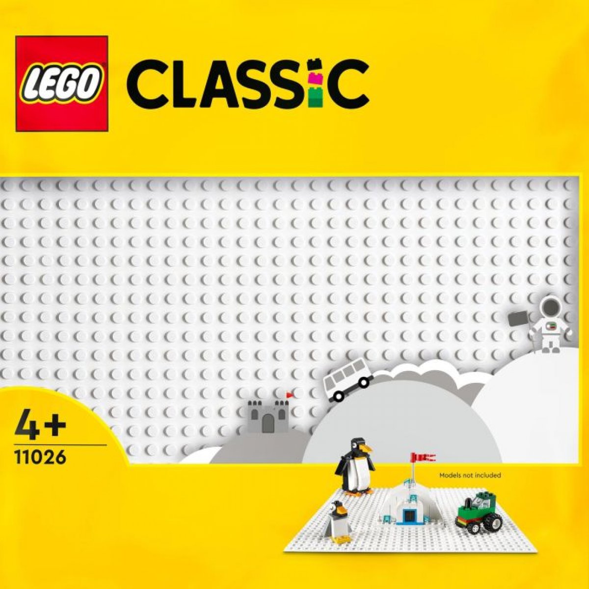 LEGO 11026 - Classic Bauplatte weiß