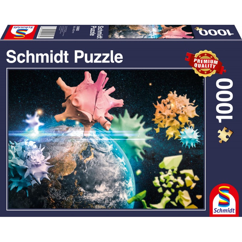 Schmidt Puzzle - Planet Erde 2020 - 1.000 Teile