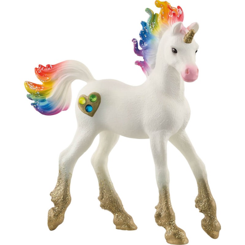 Schleich 70727 - Bayala Einhorn Regenbogen Fohlen