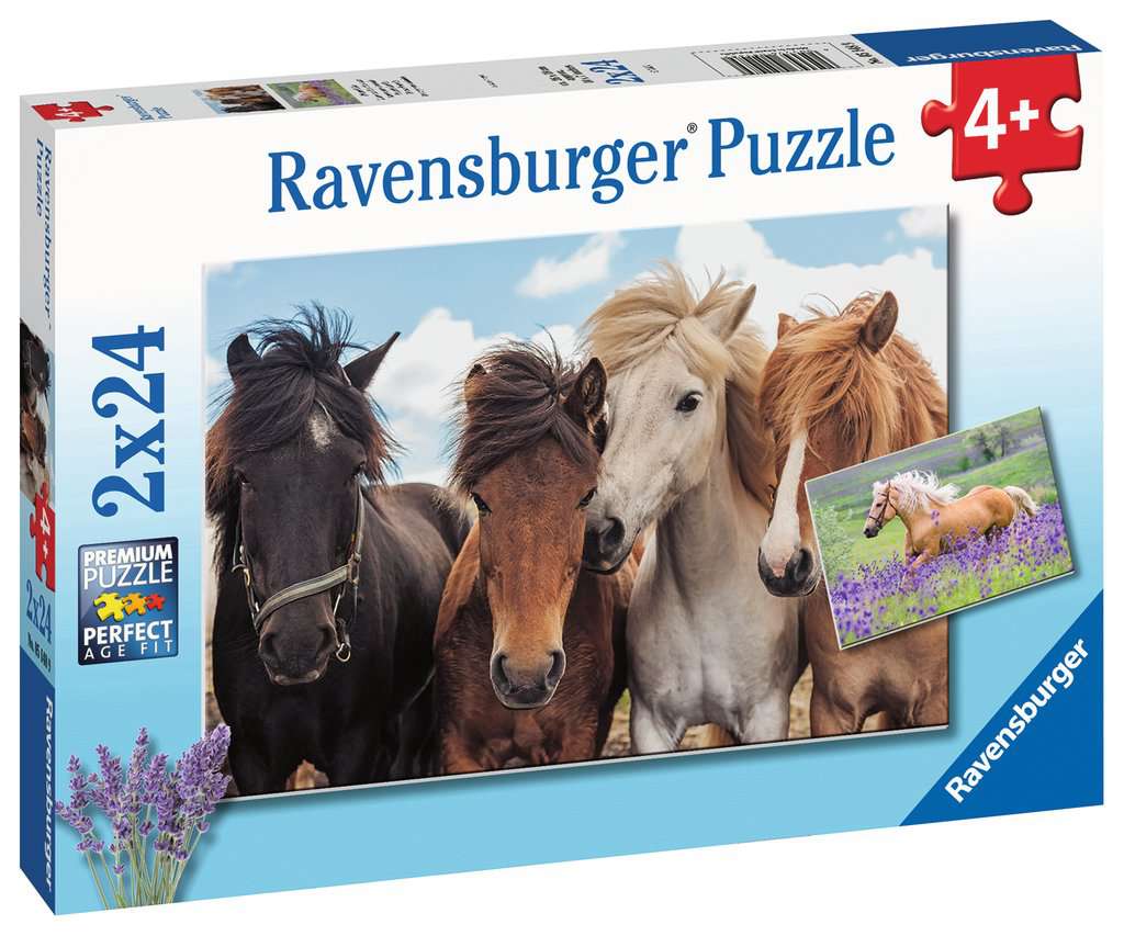 Ravensburger Puzzle - Pferdeliebe - 2x24 Teile