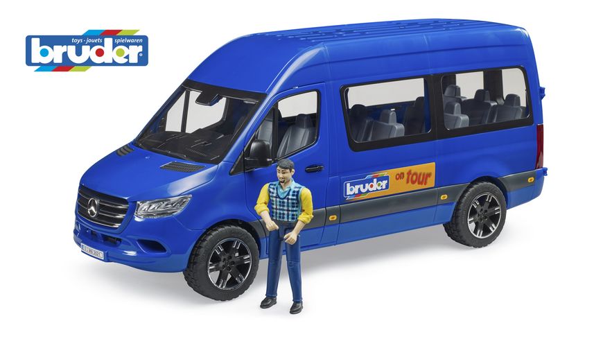 Bruder 02681 - MB Sprinter Transfer mit Fahrer