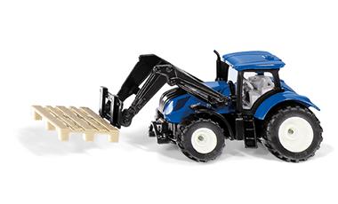 Siku 1544 - Traktor New Holland mit Palettengabel