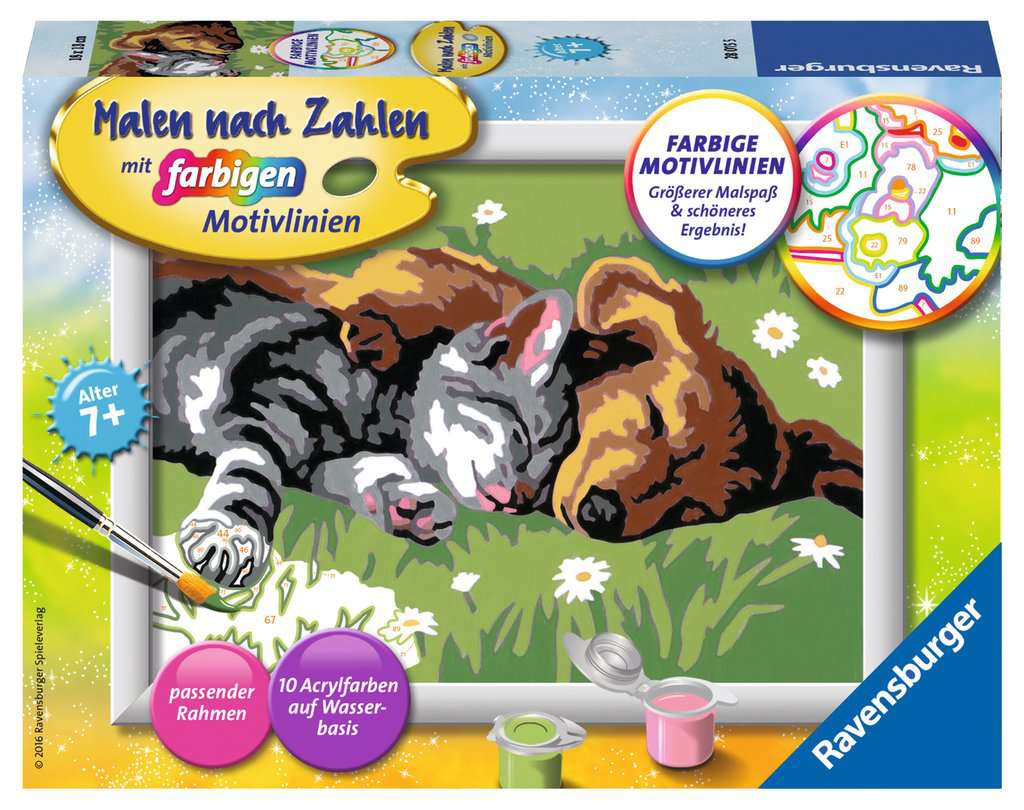 Ravensburger Malen nach Zahlen - Tiefer Schlaf