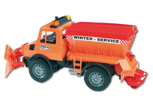 Bruder 02572 - Unimog Winterdienst L 47 x B 16 x H 19,5 cm