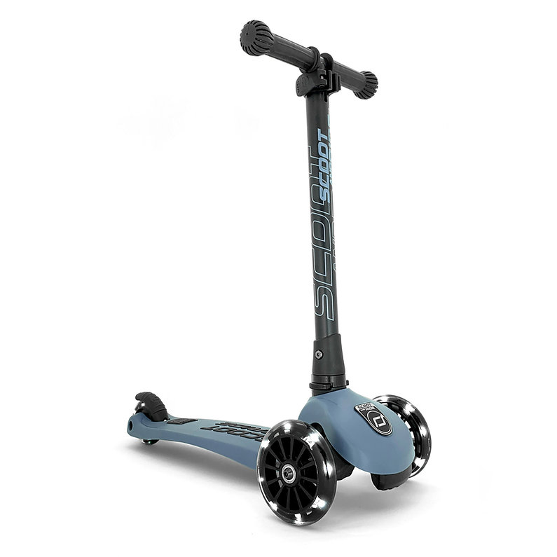 Scoot & Ride Highwaykick 3 LED - steel