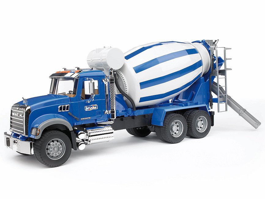 Bruder 02814 - MACK Granite Beton-Mischer LKW