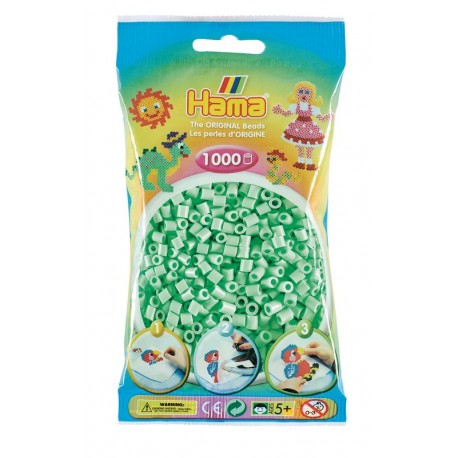 HAMA Bügelperlen im Beutel - 1.000 Stück - 207-98 mint