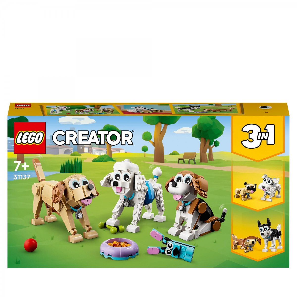 LEGO 31137 - Creator Niedliche Hunde