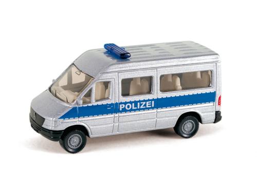 Siku 0804 - Polizei-Bus L 8 x B 3,1 x H 3,3 cm