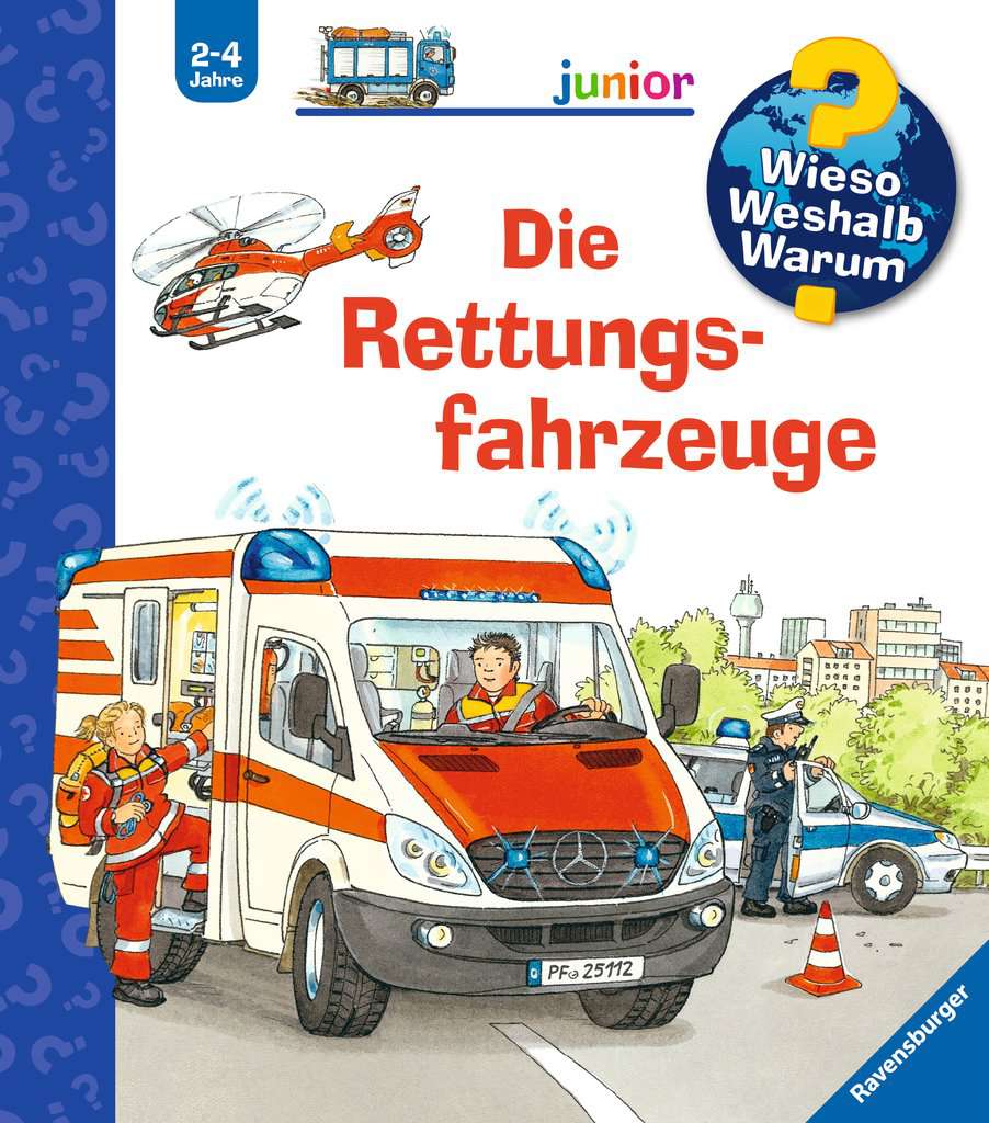 Ravensburger Bücher - Wieso? Weshalb? Warum? junior - Die Rettungsfahrzeuge
