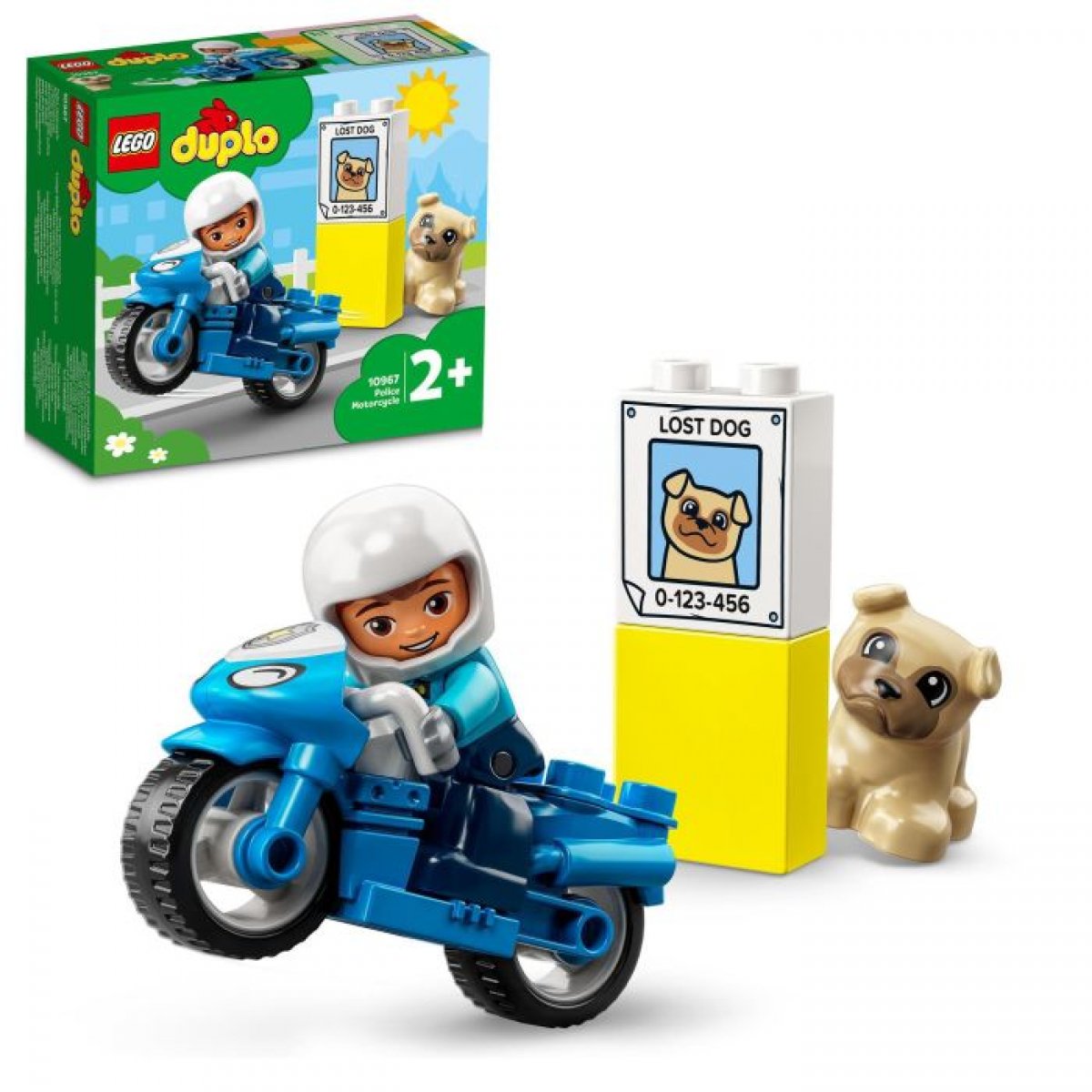 LEGO 10967 - Duplo Polizeimotorrad