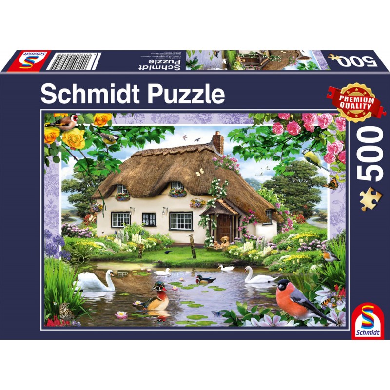 Schmidt Puzzle - Romantisches Landhaus - 500 Teile