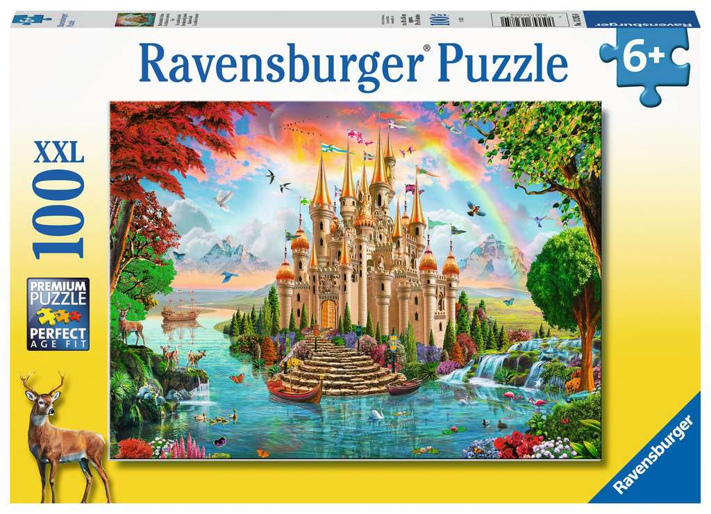 Ravensburger Puzzle - Märchenhaftes Schloss - 100 Teile