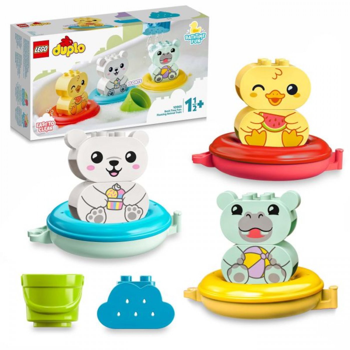 LEGO 10965 - Duplo Badewannenspaß Schwimmender Tierzug