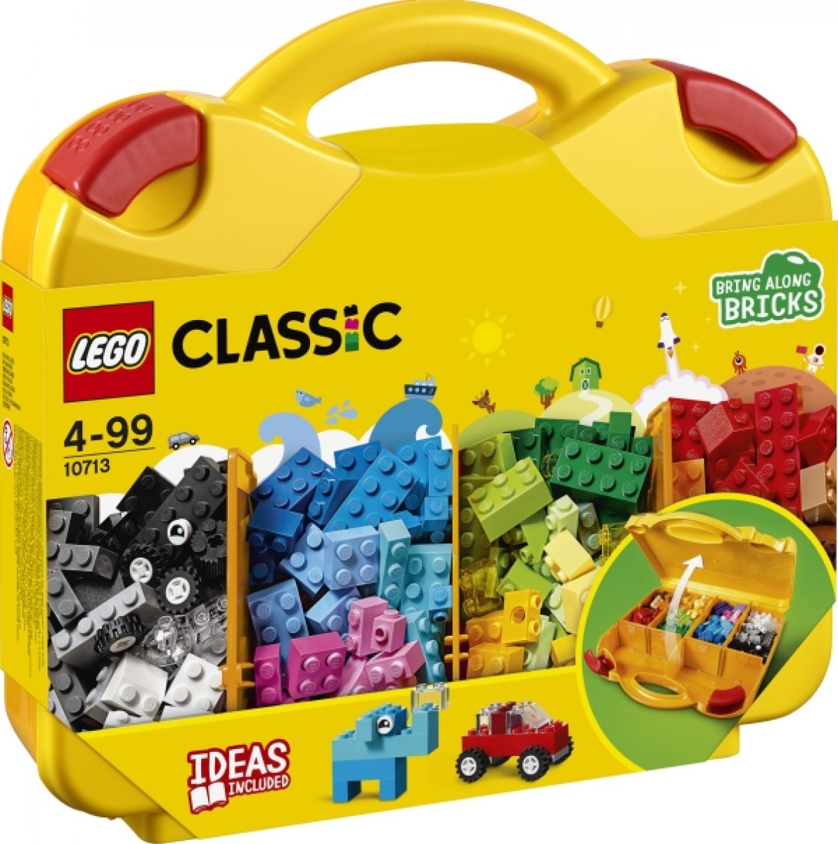 LEGO 10713 - Classic Bausteine Starterkoffer - Farben sort