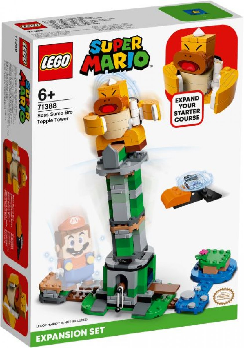 LEGO 71388 - Super Mario Kippturm mit Sumo Bruder Boss
