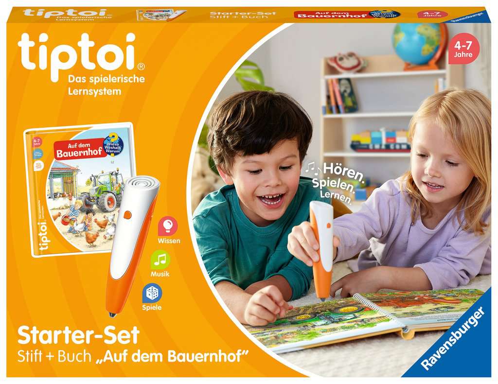 Ravensburger TipToi - Stift und Bauernhof-Buch