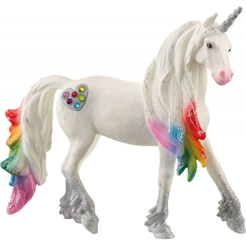 Schleich 70725 - Bayala Einhorn Regenbogen Hengst