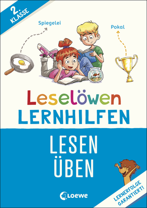Löwe - Leselöwe Lernhilfen - Lesen üben - 2.Klasse