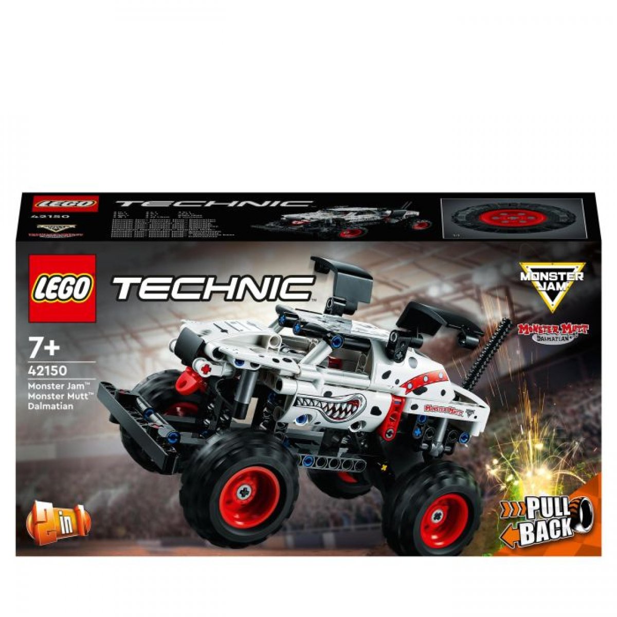 LEGO 42150 - Technic Monster Jam Monster Mutt Dalmatian
