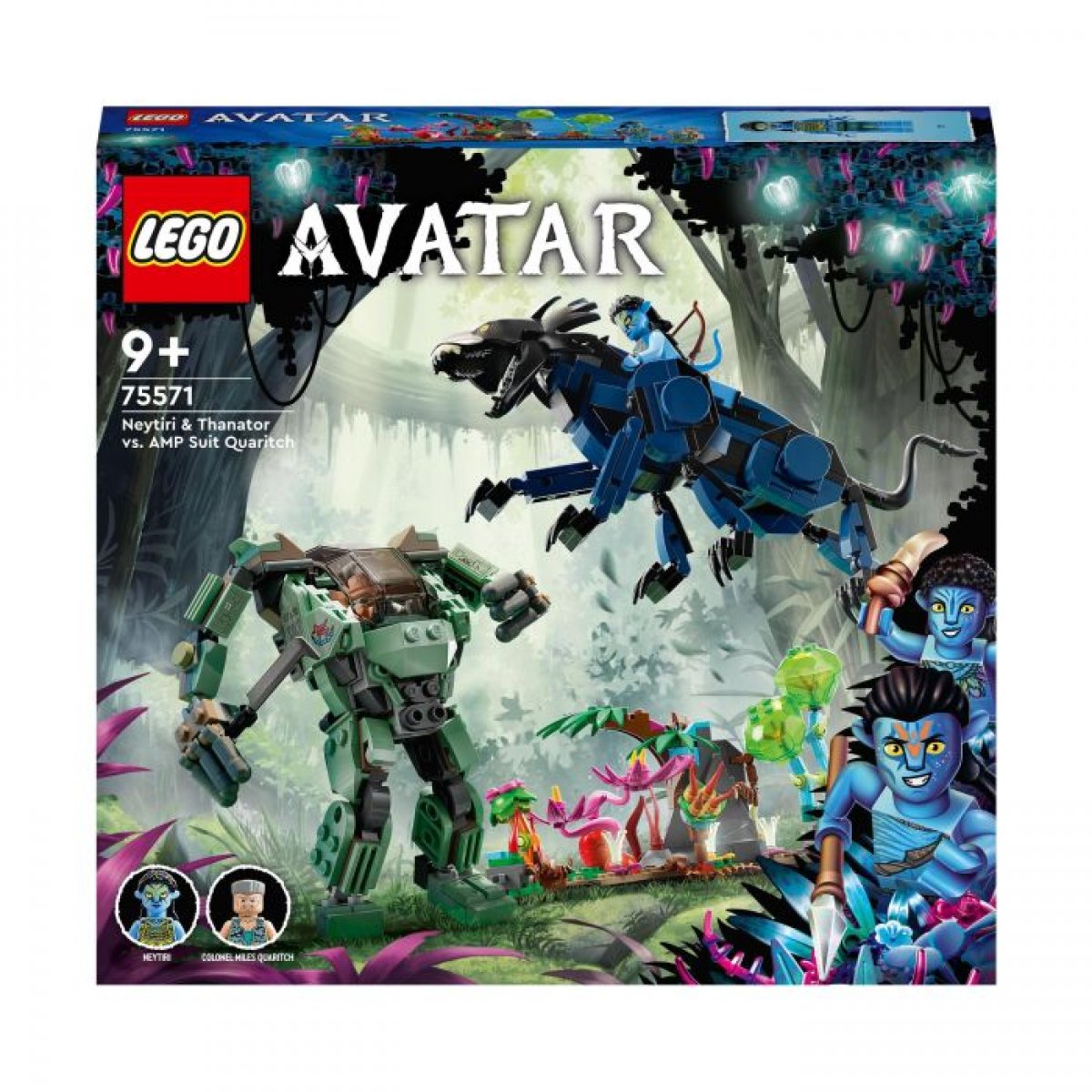 LEGO 75571 - Avatar Neytiri & Thanator vs. AMP Suit Quarit