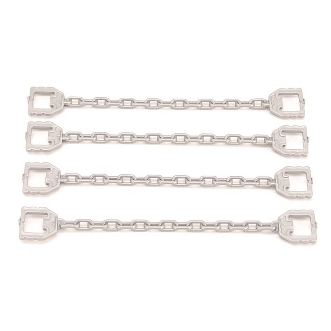 Bruder 43526 - Spannketten für Holztransport-LKW, 4-er Set