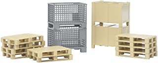 Bruder 02415 - Logistik-Set Paletten und Körbe