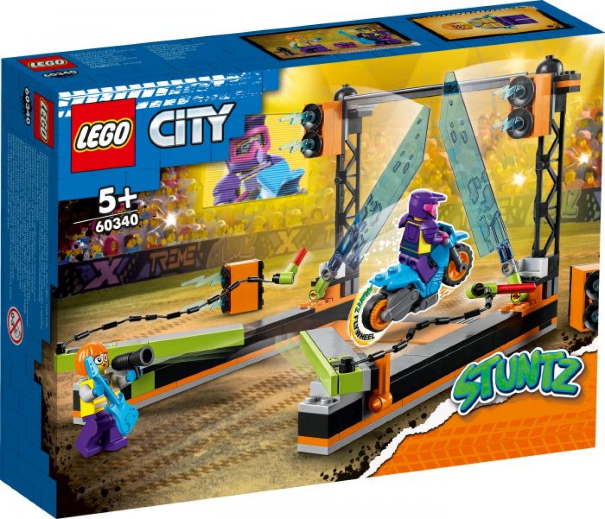 LEGO 60340 - City Hindernis-Stuntchallenge